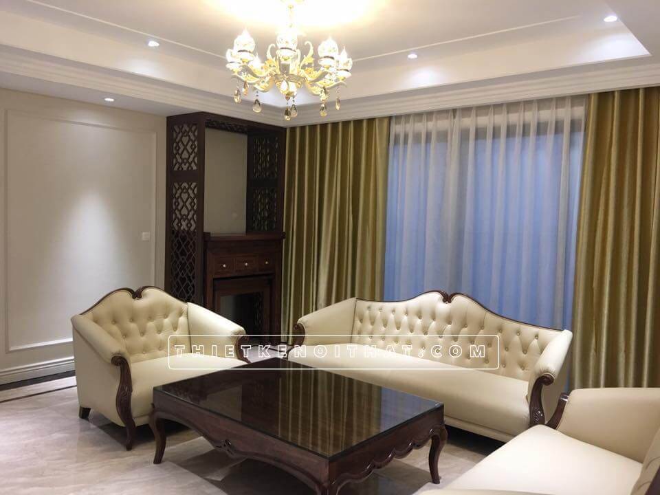 Sofa gỗ tự nhiên